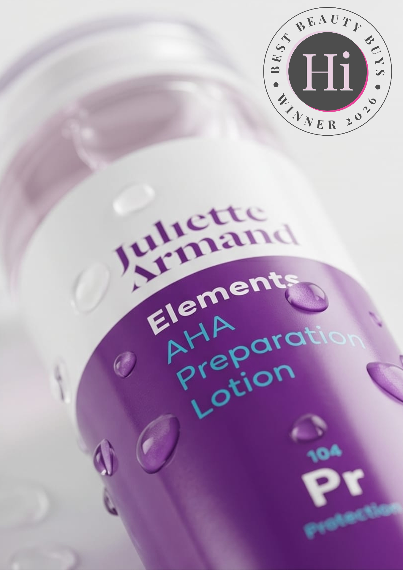 Juliette Armand Elements AHA Preparation Lotion — Best Beauty Buys Winner 2026