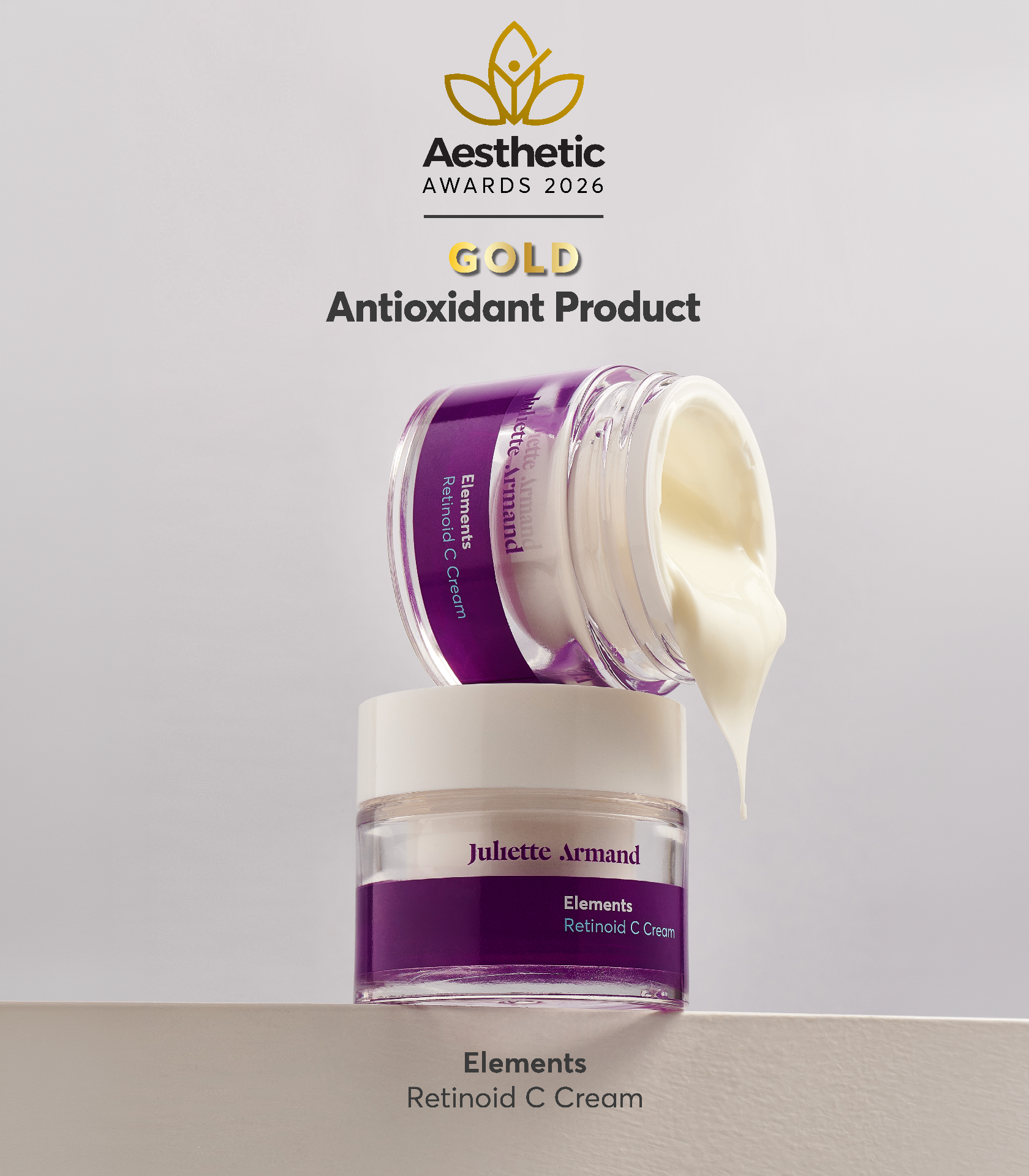 Juliette Armand Elements Retinoid C Cream — Aesthetic Awards 2026 Gold Antioxidant Product